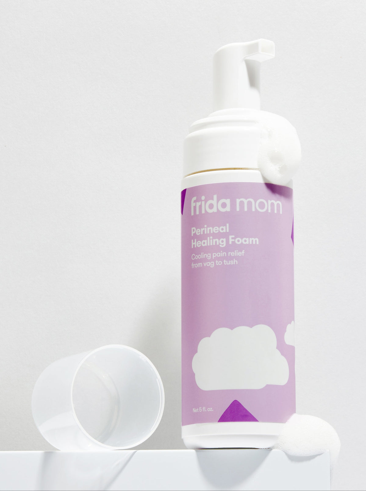How to use the Perineal Foam