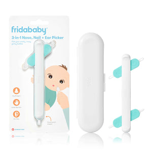 Frida Baby 3-in-1 Picker Tool – Nose, Nail & Ear Cleaning Kit