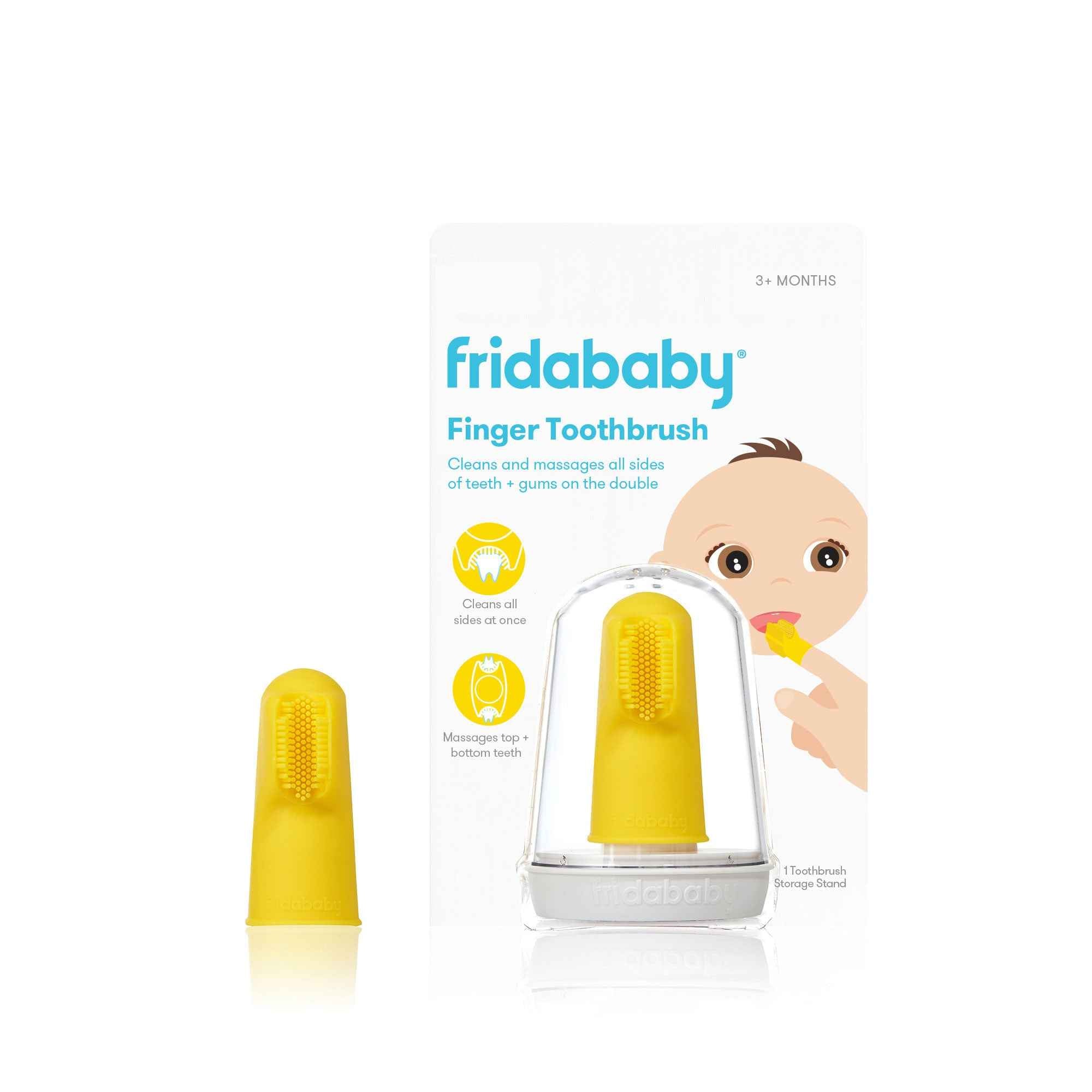 Frida Baby Fingerbrush | Baby Gum & Tooth Cleaner Australia – Frida ...