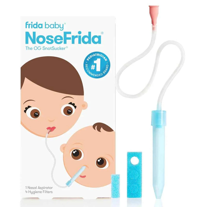 Frida Baby NoseFrida Nasal Aspirator – Baby Snot Suction Tool