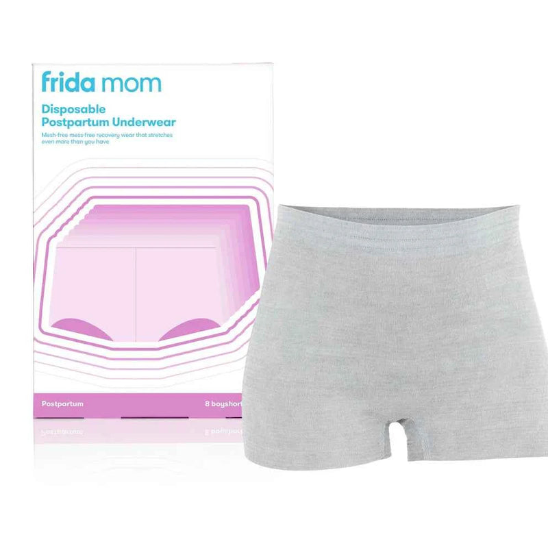 Frida Mom Disposable Boyshort Postpartum Underwear – Soft Recovery Briefs