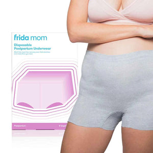 Frida Mom Disposable Boyshort Postpartum Underwear – Soft Recovery Briefs